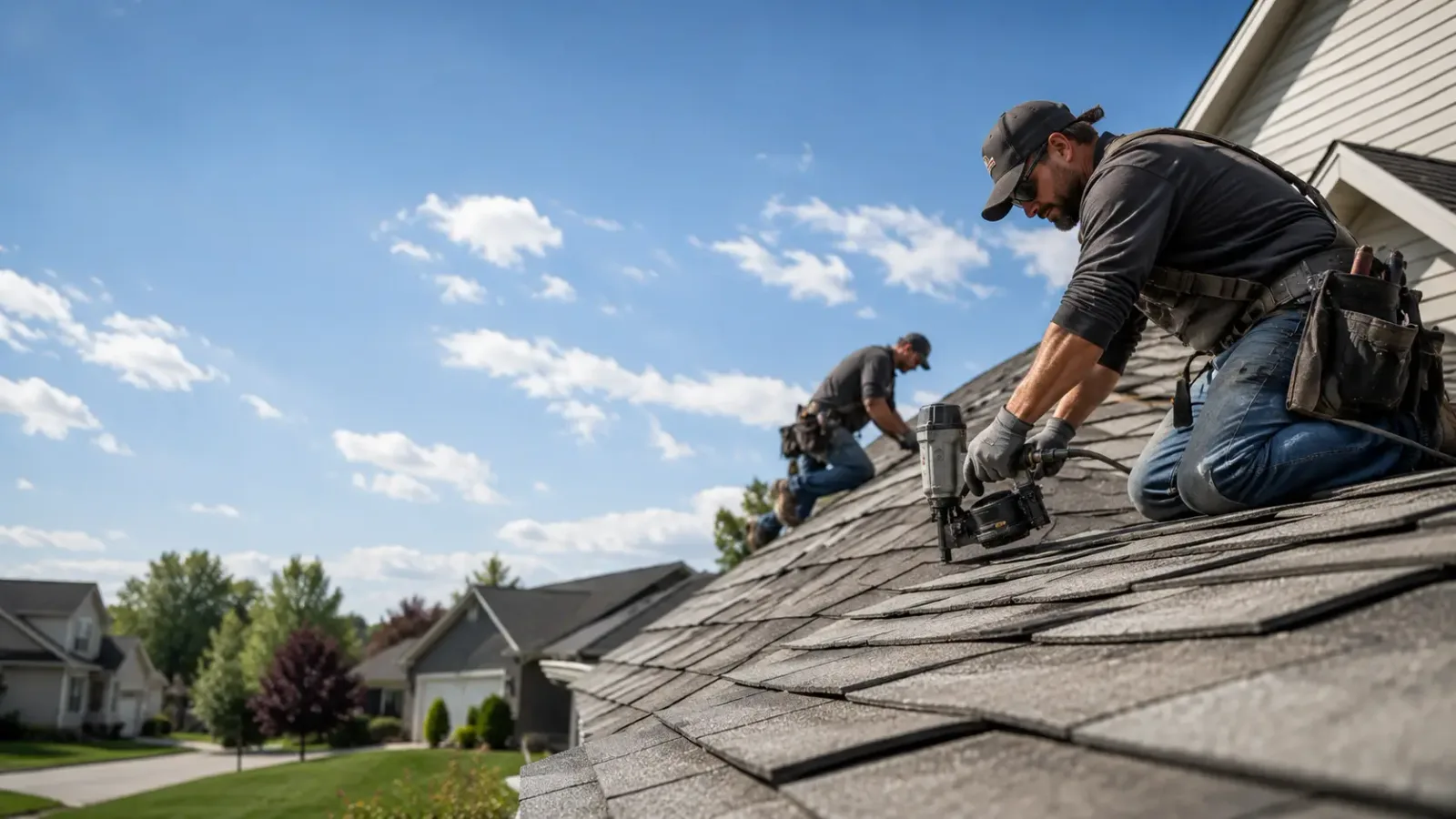 Storm Damage Roof Repair in Lansing, WV near me